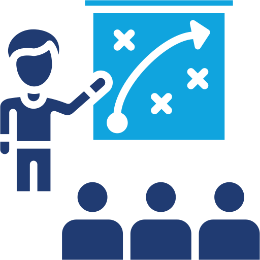Team collaboration and agile development illustration