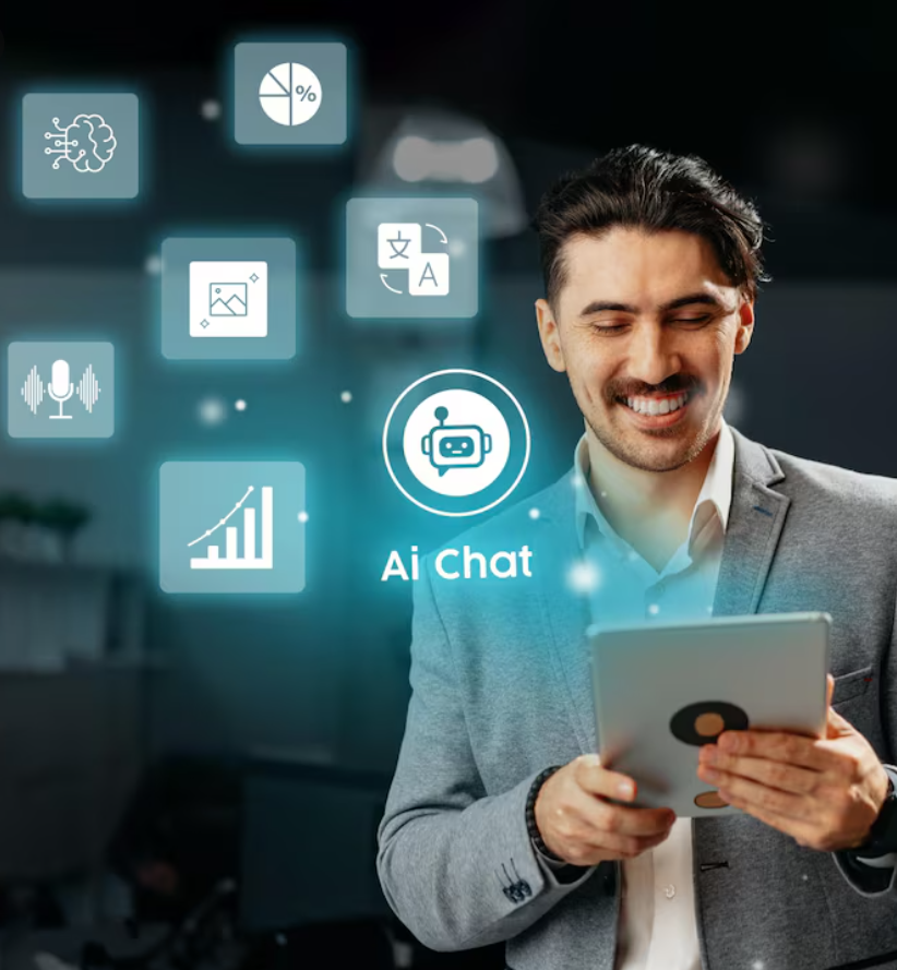 AI chatbot development conversation interface